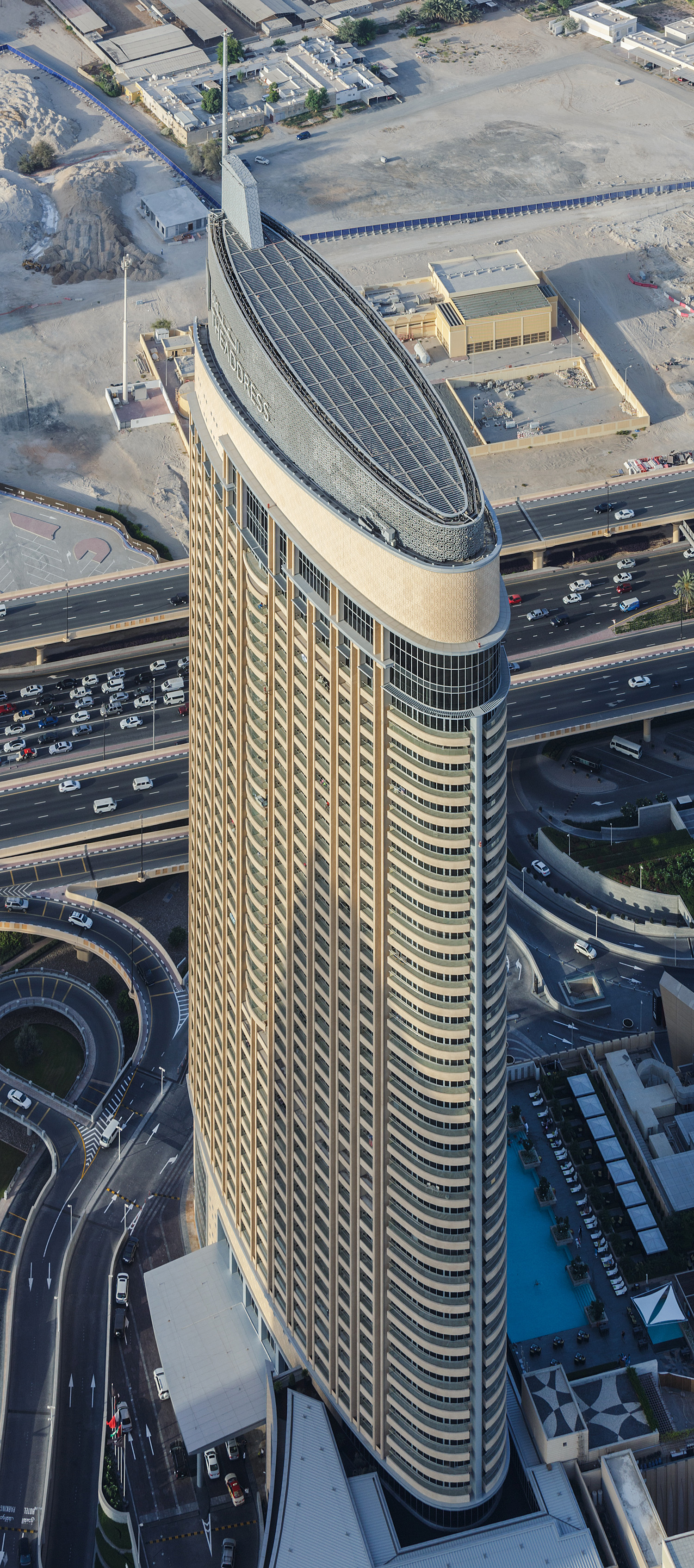 The Address Dubai Mall, Dubai - View from Burj Khalifa. © Mathias Beinling